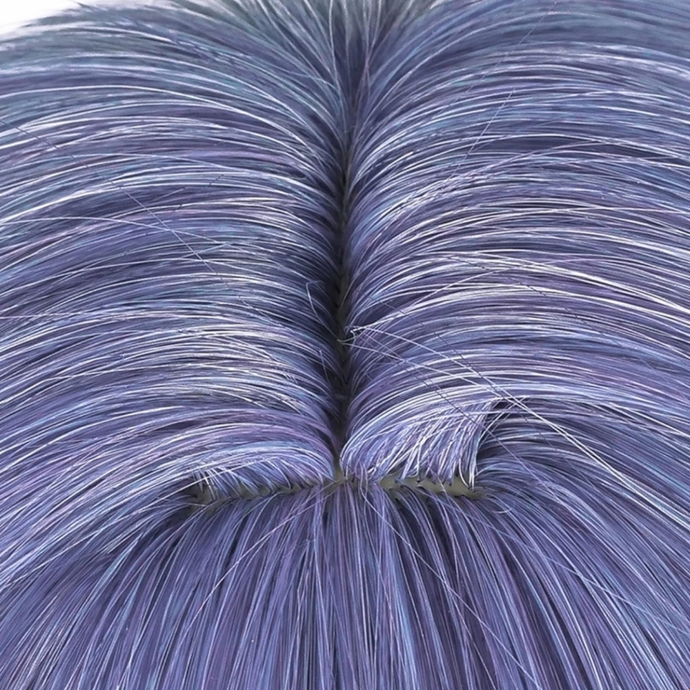 Genshin Impact Layla Cosplay Wig Blue Long Length - Picture 3 of 6